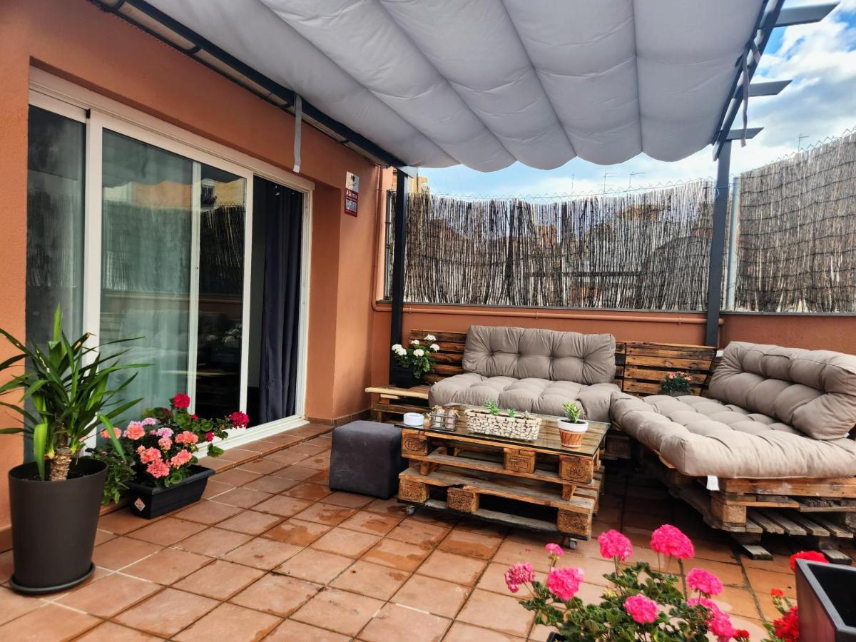 Estudio Con Terraza Badalona Hotell Eksteriør bilde